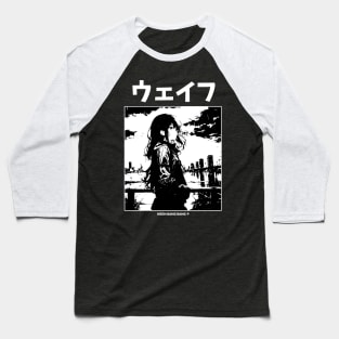 Japanese Anime Streetwear Cute Kawaii Girl Baseball T-Shirt